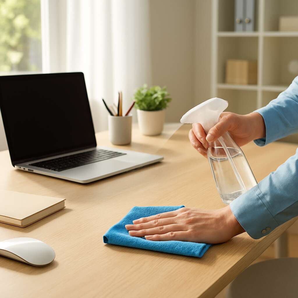 Desk and surface sanitisation Grazeley