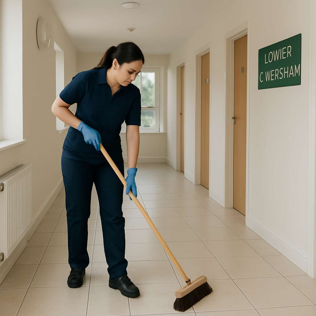 Cleaning Communal areas  Lower Caversham