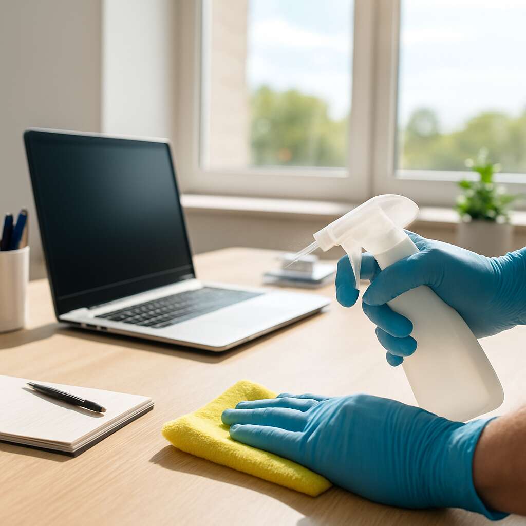 Desk and surface sanitisation Theale