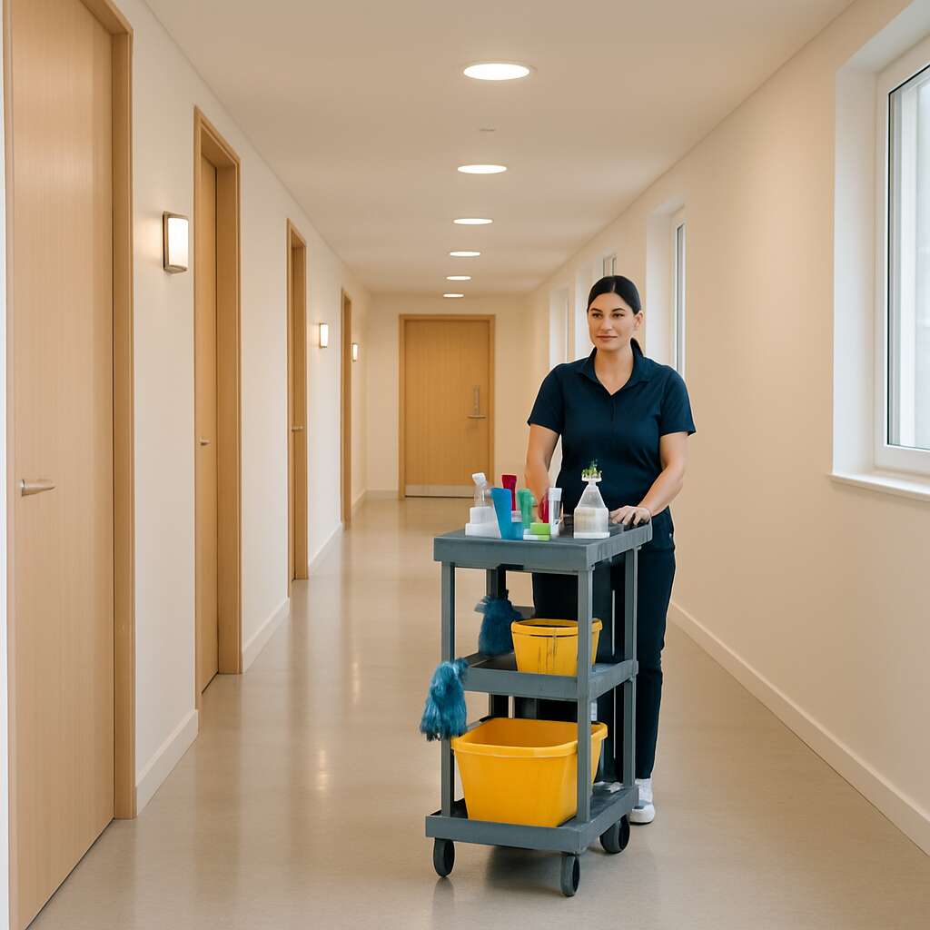 Cleaning Communal areas  Norcot