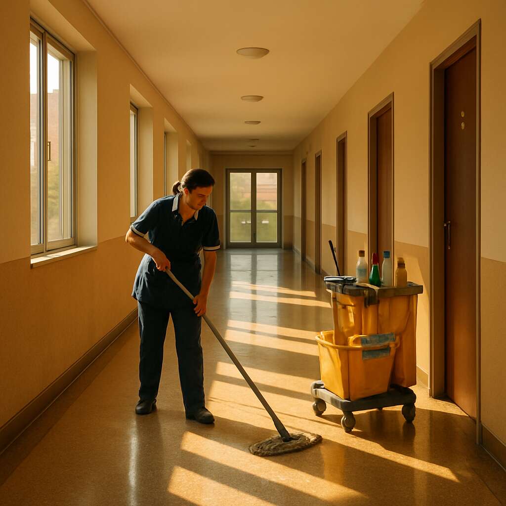 Cleaning Communal areas  Coley