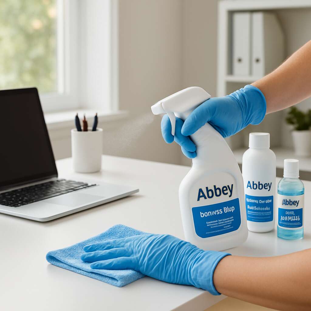 Desk and surface sanitisation Abbey