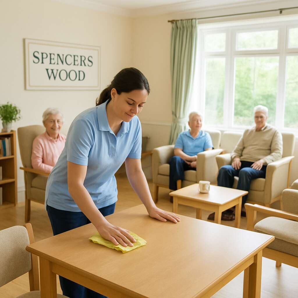Cleaning Retirement homes Spencers Wood