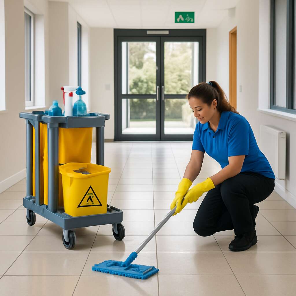 Cleaning Communal areas  Whitley