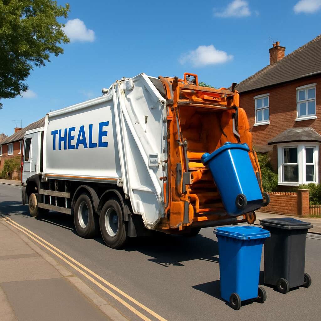 Emptying bins & waste removal Theale