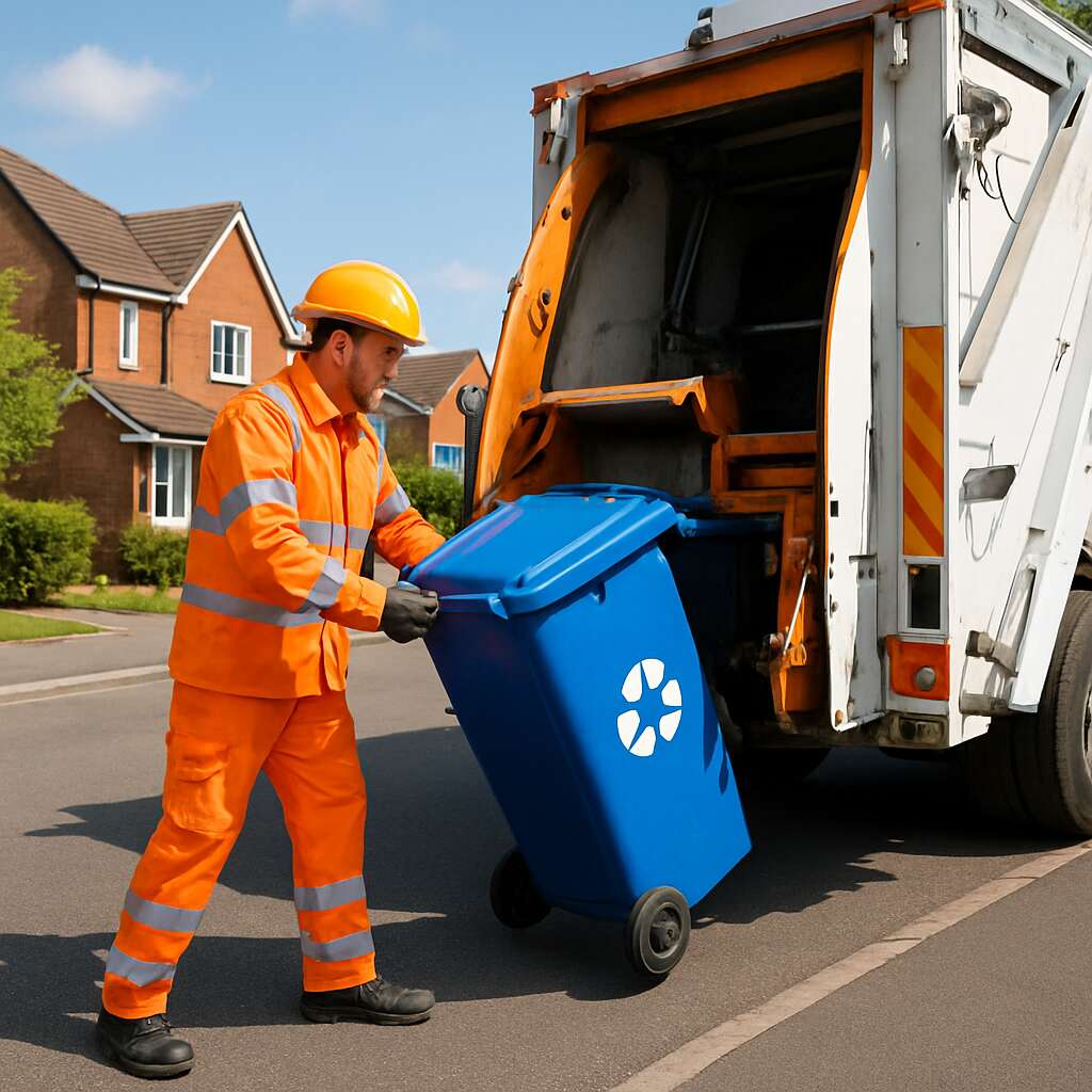 Emptying bins & waste removal  Calcot