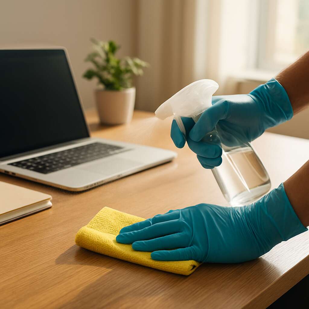 Desk and surface sanitisation Central Reading
