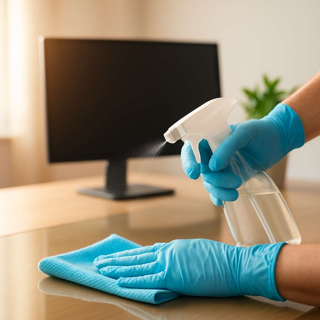 Desk and surface sanitisation Whitley