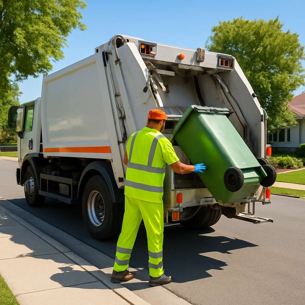 Emptying bins & waste removal Redlands
