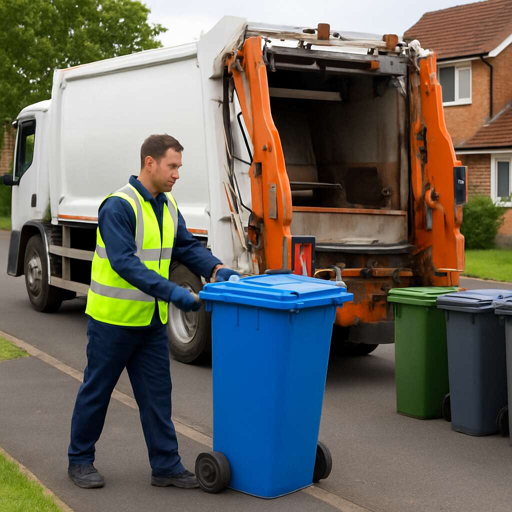 Emptying bins & waste removal Three Mile Cross