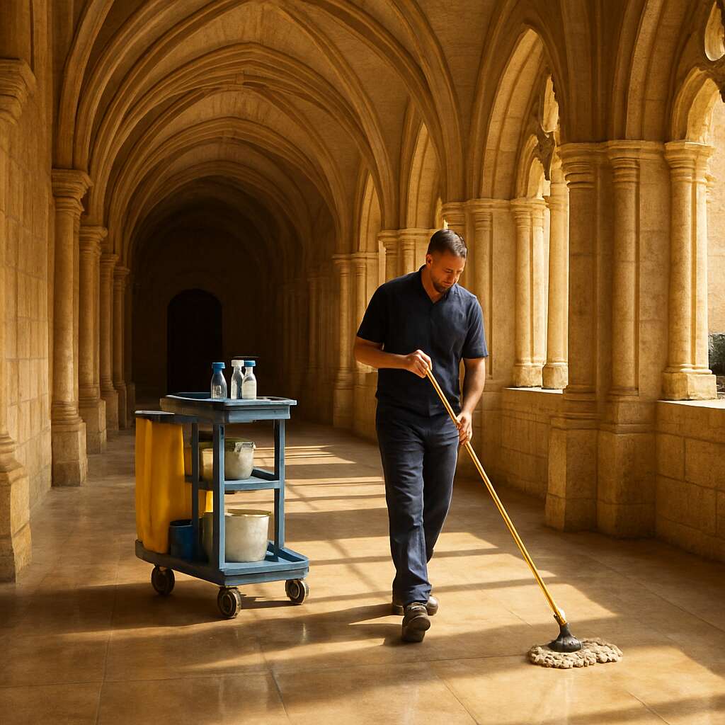 Cleaning Communal areas  Abbey