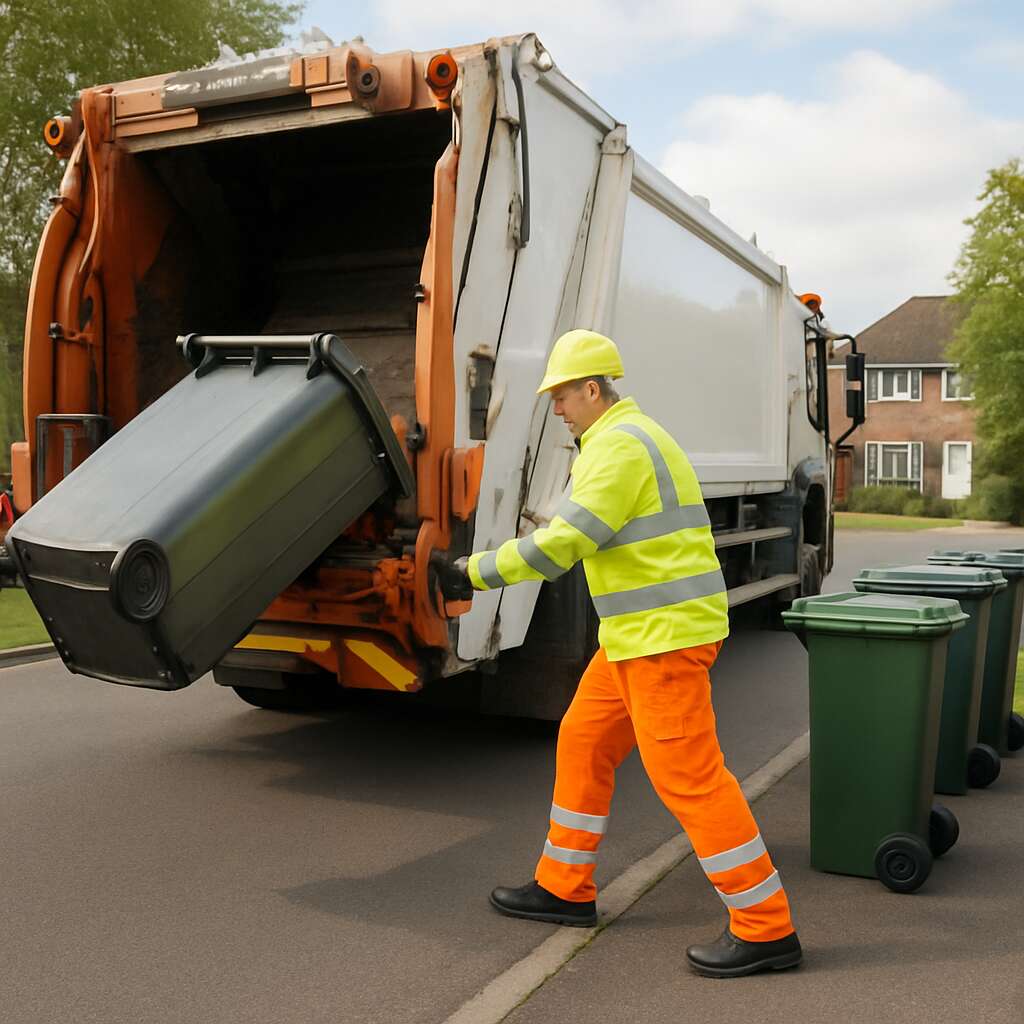 Emptying bins & waste removal Spencers Wood
